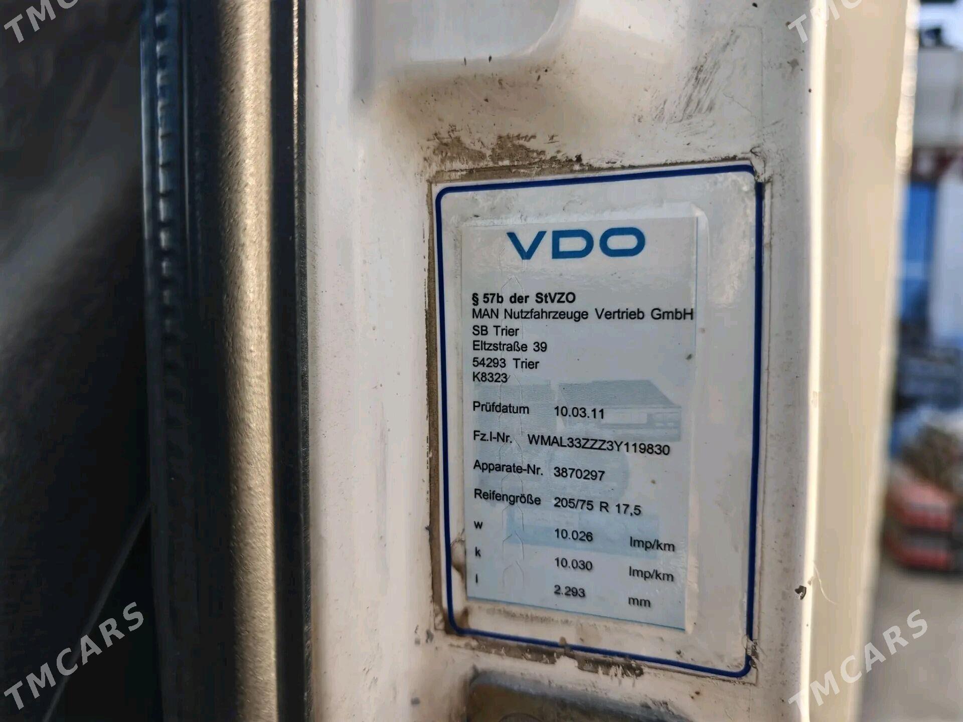 Man LE 140 2004 - 280 000 TMT - Мары - img 7