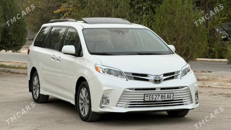Toyota Sienna 2020 - 550 000 TMT - ул. Подвойского (Битарап Туркменистан шаёлы) - img 3