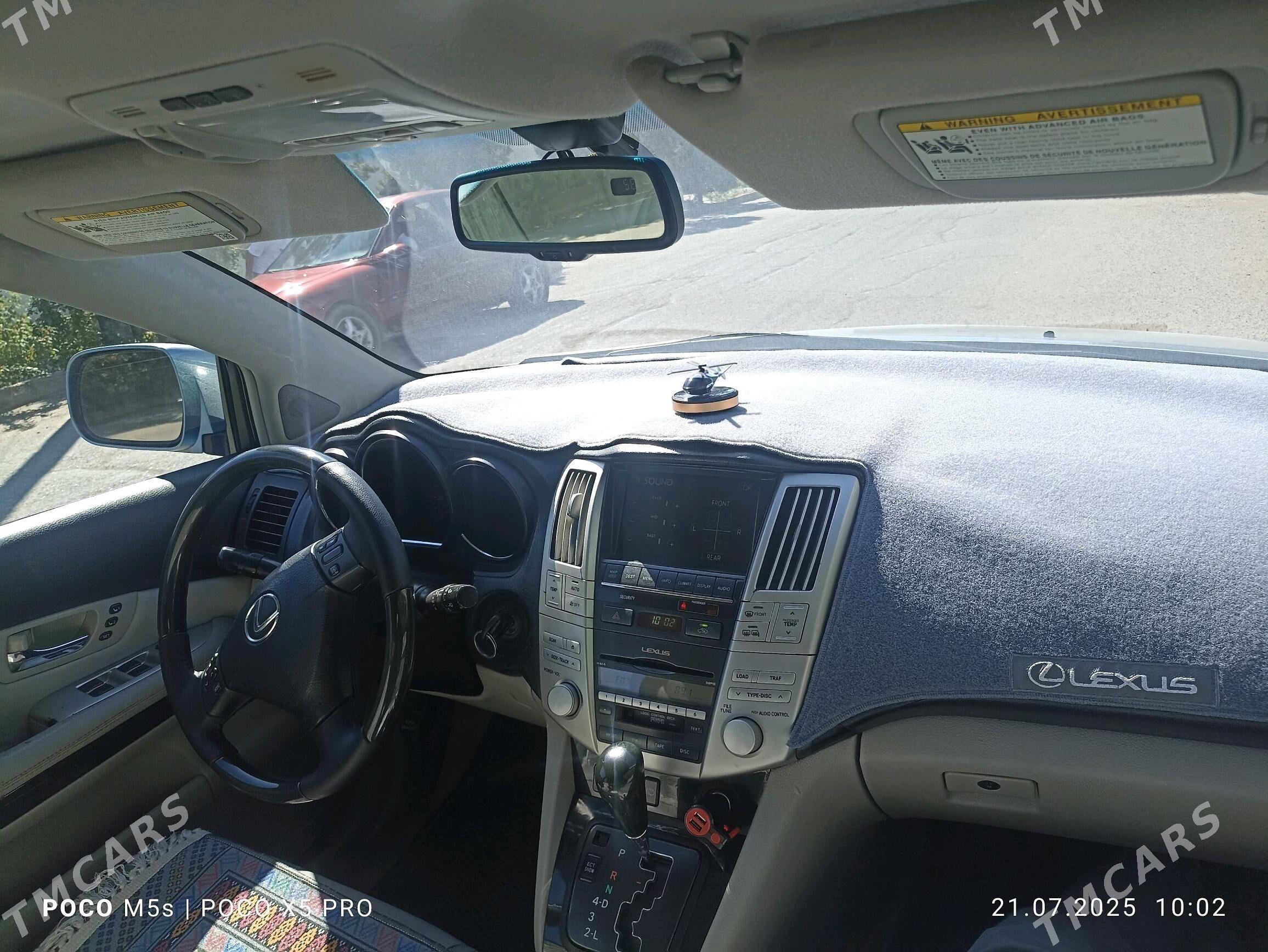 Lexus RX 350 2008 - 280 000 TMT - Шабатский этрап - img 7