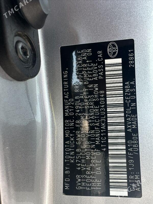 Toyota Camry 2020 - 289 000 TMT - Ашхабад - img 1