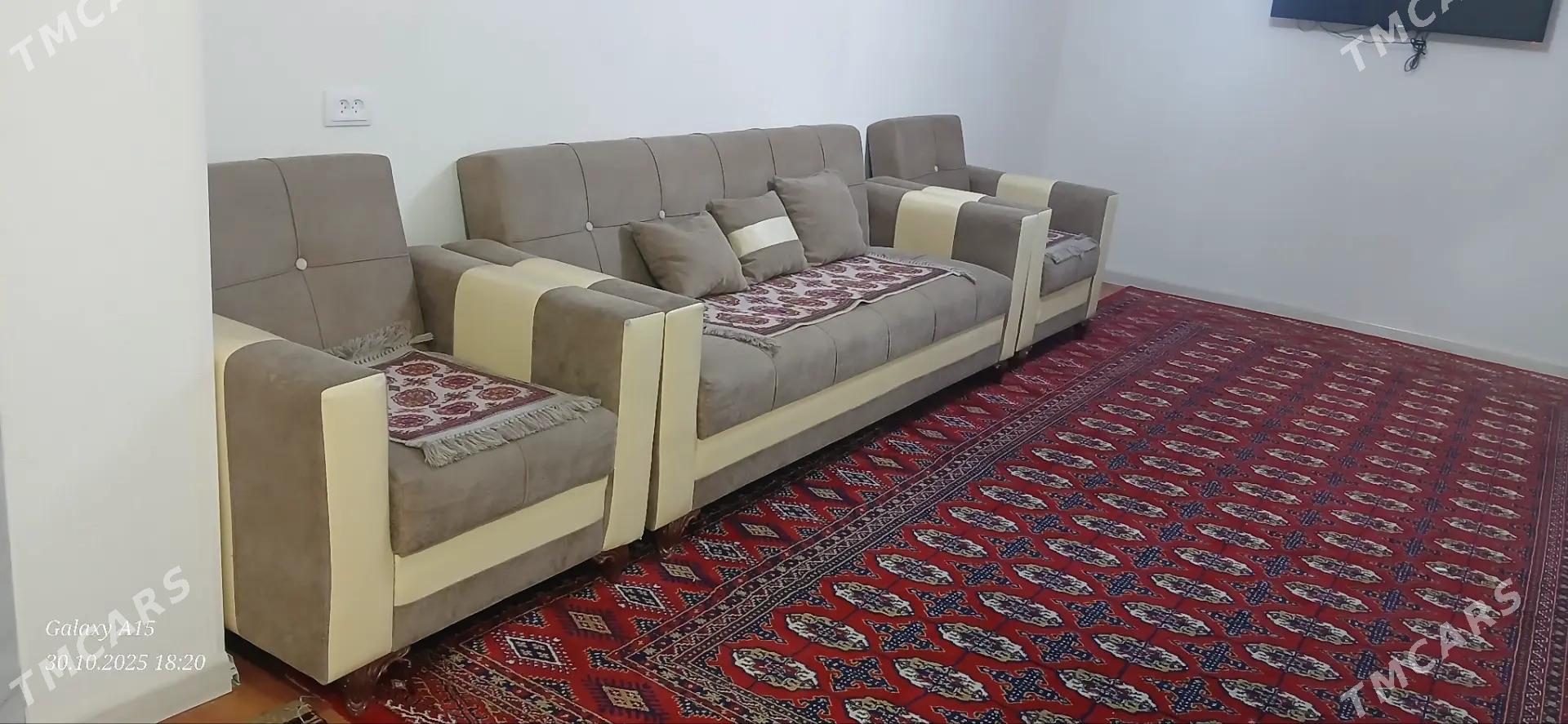 Diwan kreslo troýka - Büzmeýin - img 1