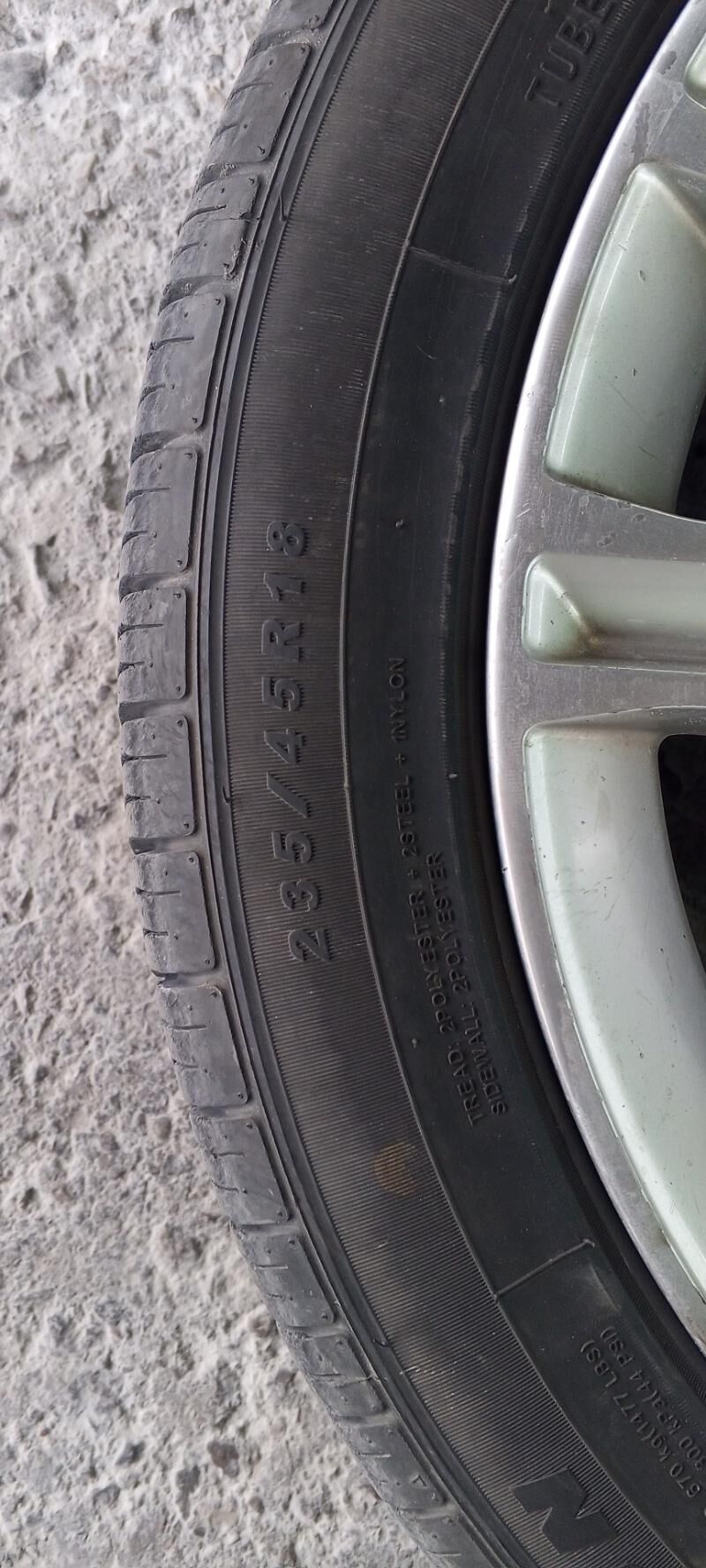 Disga pakrişga 205/45/18 2 300 TMT - Aşgabat - img 3