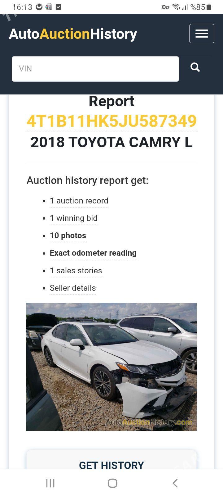 Toyota Camry 2018 - 360 000 TMT - Aşgabat - img 1