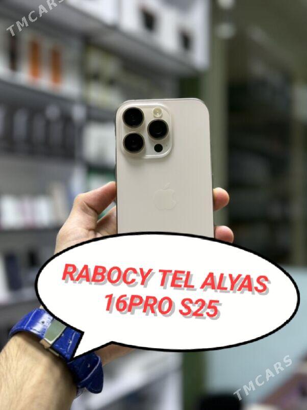iphone ALYAS RABOCY 16pro zero - Ашхабад - img 1