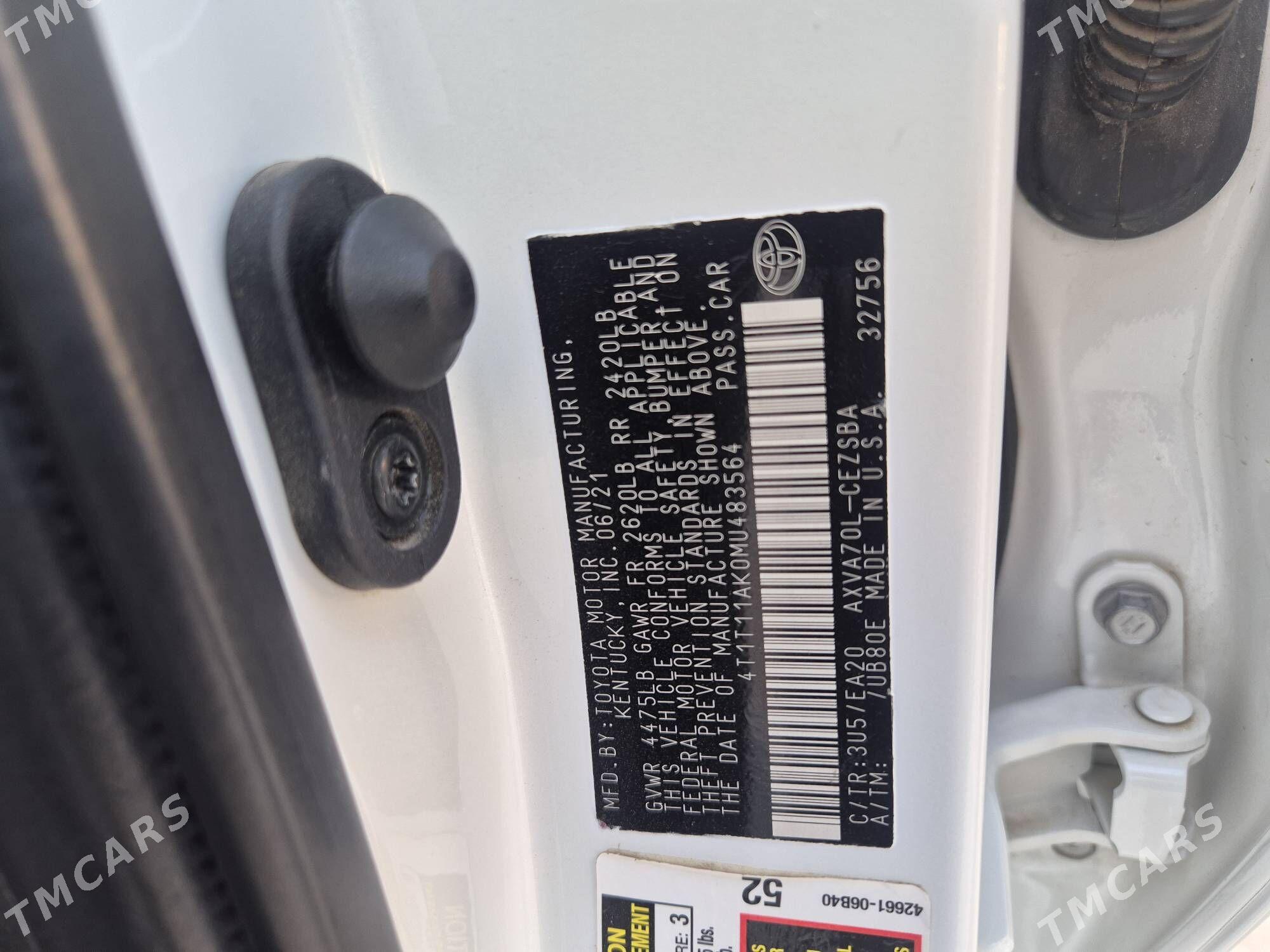 Toyota Camry 2021 - 330 000 TMT - Мары - img 9