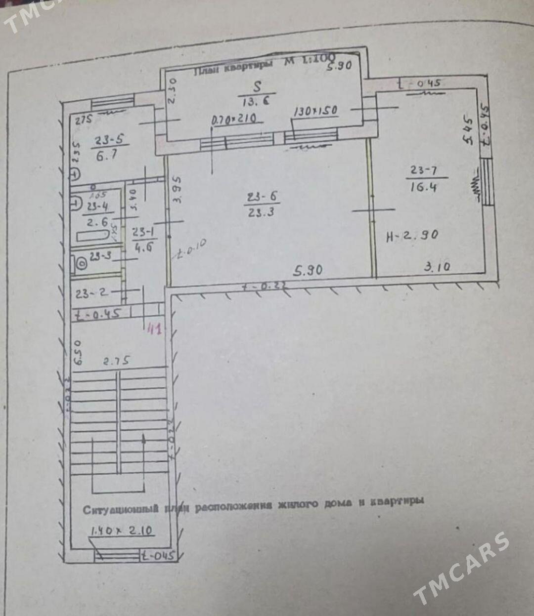 2 komnat 72m² - Aşgabat - img 4