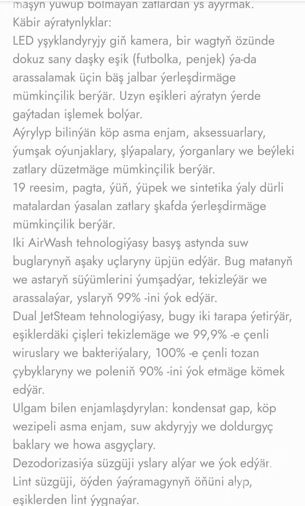 Bug şkafy SAMSUNG - Aşgabat - img 7