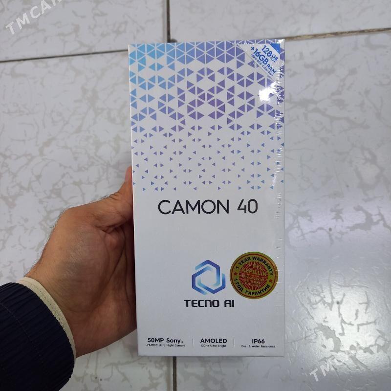 Tecno Camon 40 16/128 - Ашхабад - img 1