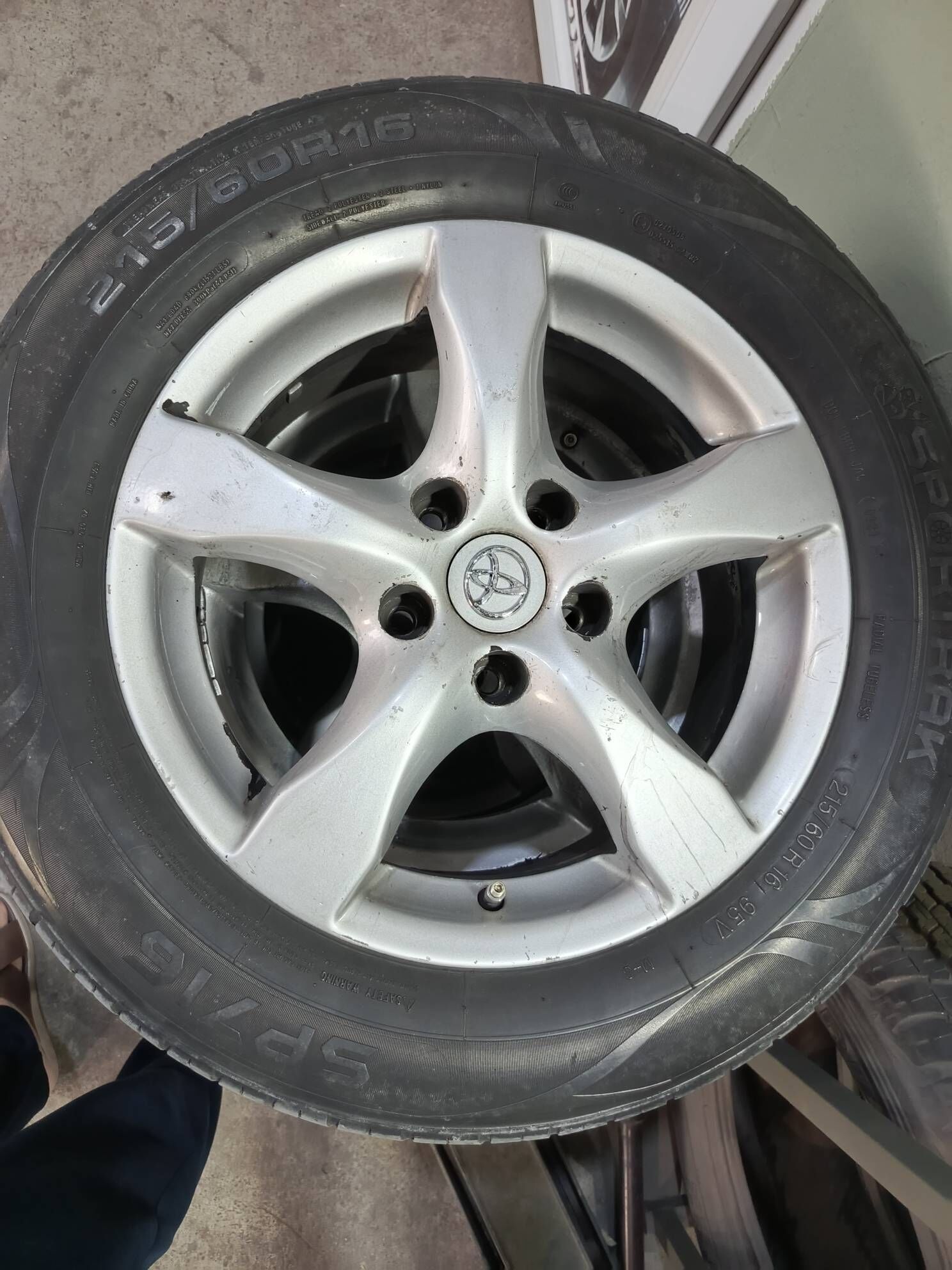 215 60 16 diska teker 1 500 TMT - Ашхабад - img 3