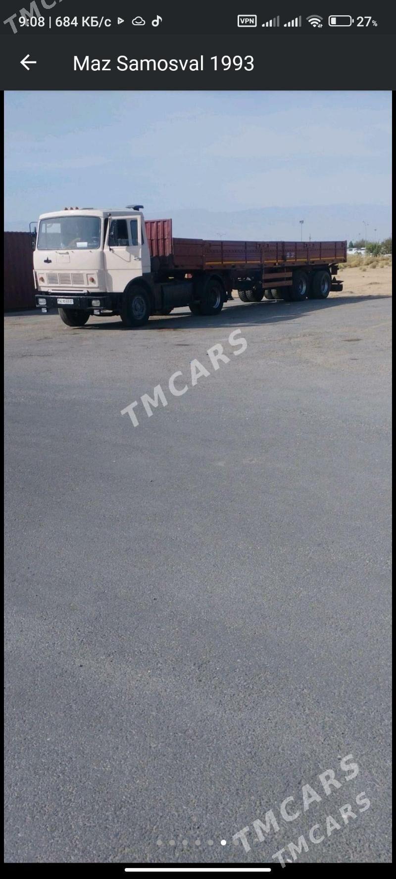 Maz Samosval 1993 - 270 000 TMT - Гурбансолтан Едже - img 7