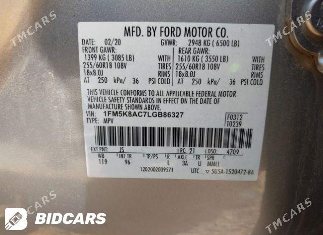 Ford Explorer 2020 - 295 000 TMT - Köşi - img 10