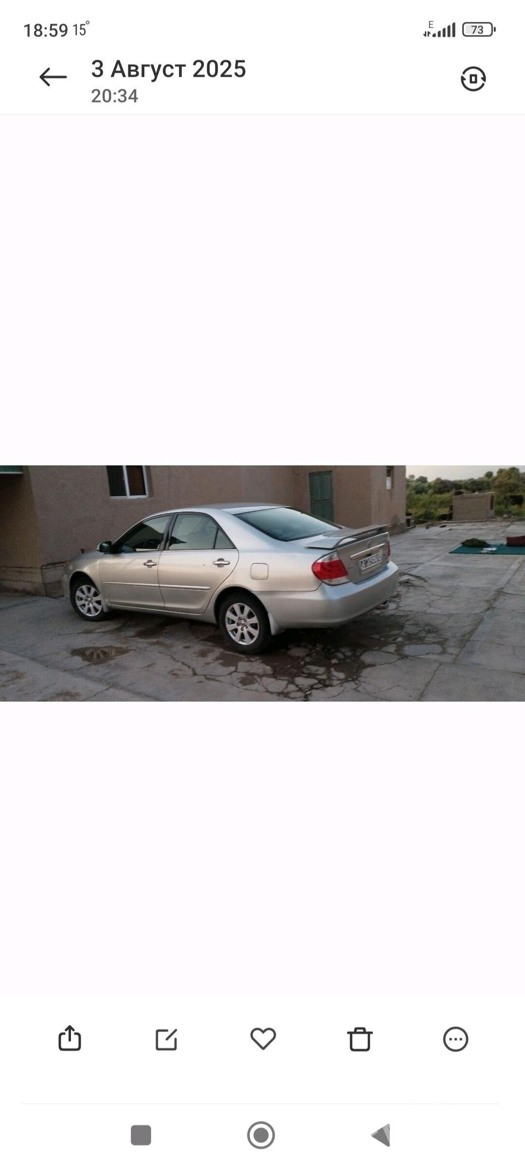 Toyota Camry 2005 - 190 000 TMT - Köneürgenç - img 3