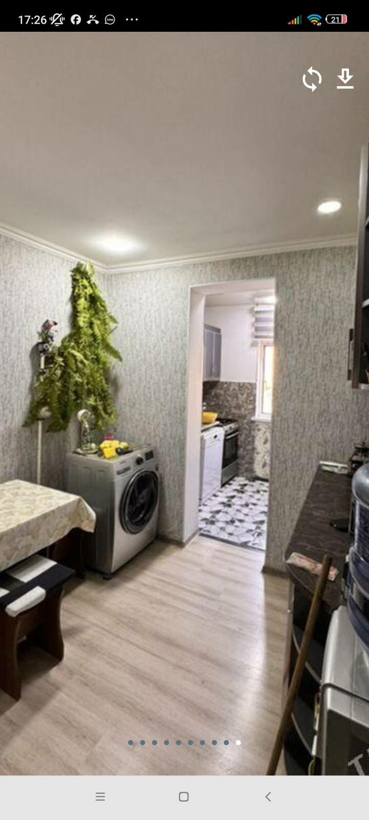 11мкр 2эт 2ком 56м2   - Aşgabat - img 8