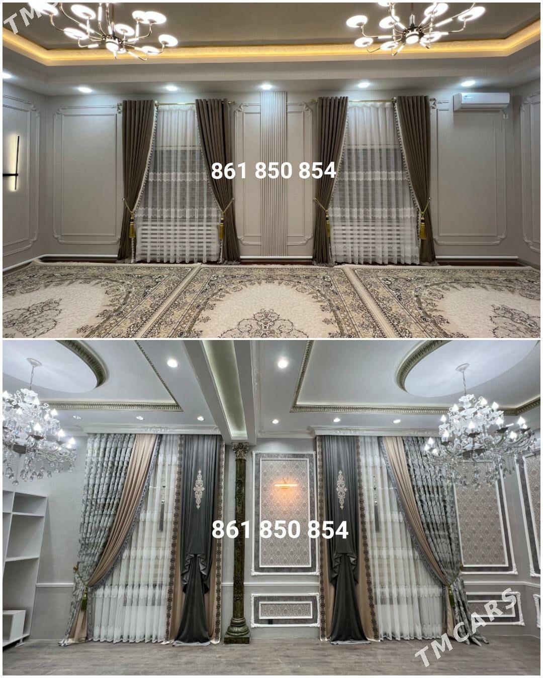 TUTULAR PERDE ШТОРЫ ЗАНАВЕСКИ - Aşgabat - img 3