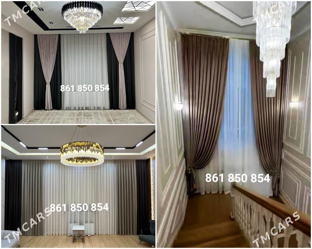 TUTULAR PERDE ШТОРЫ ЗАНАВЕСКИ - Aşgabat - img 4