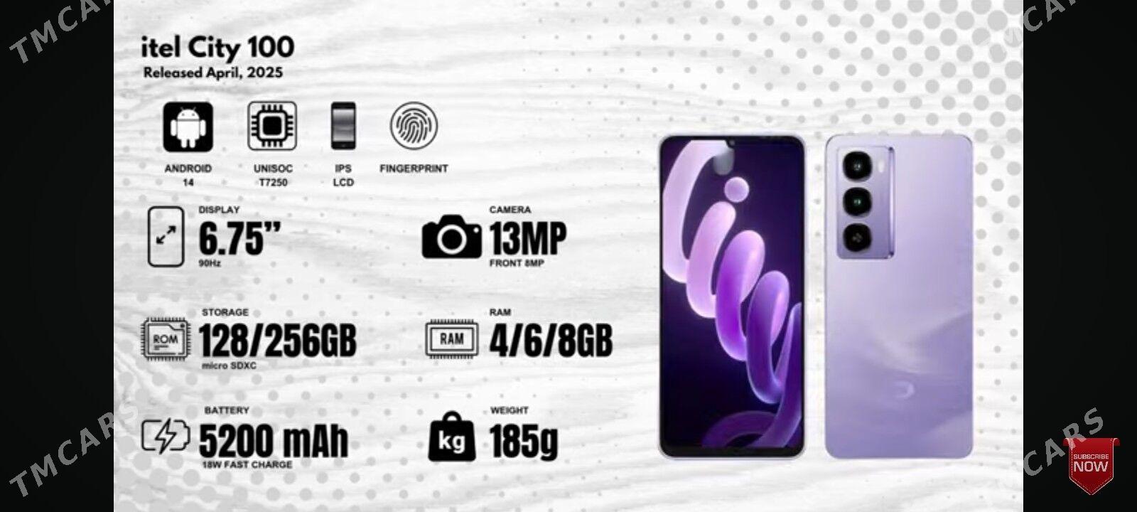 itel city 100 - Достлук - img 2