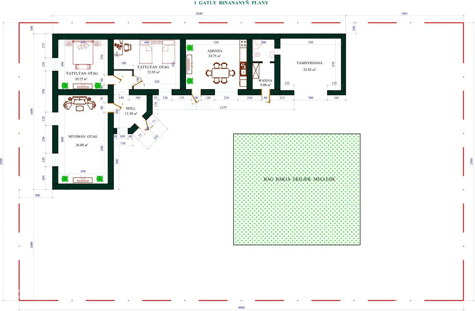 Satlyk jaý Sayat - Саят - img 4