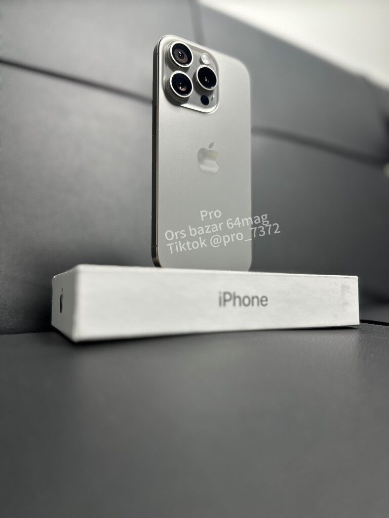 iPhone 15 Pro Max 1 sim 256 gb - Ашхабад - img 1