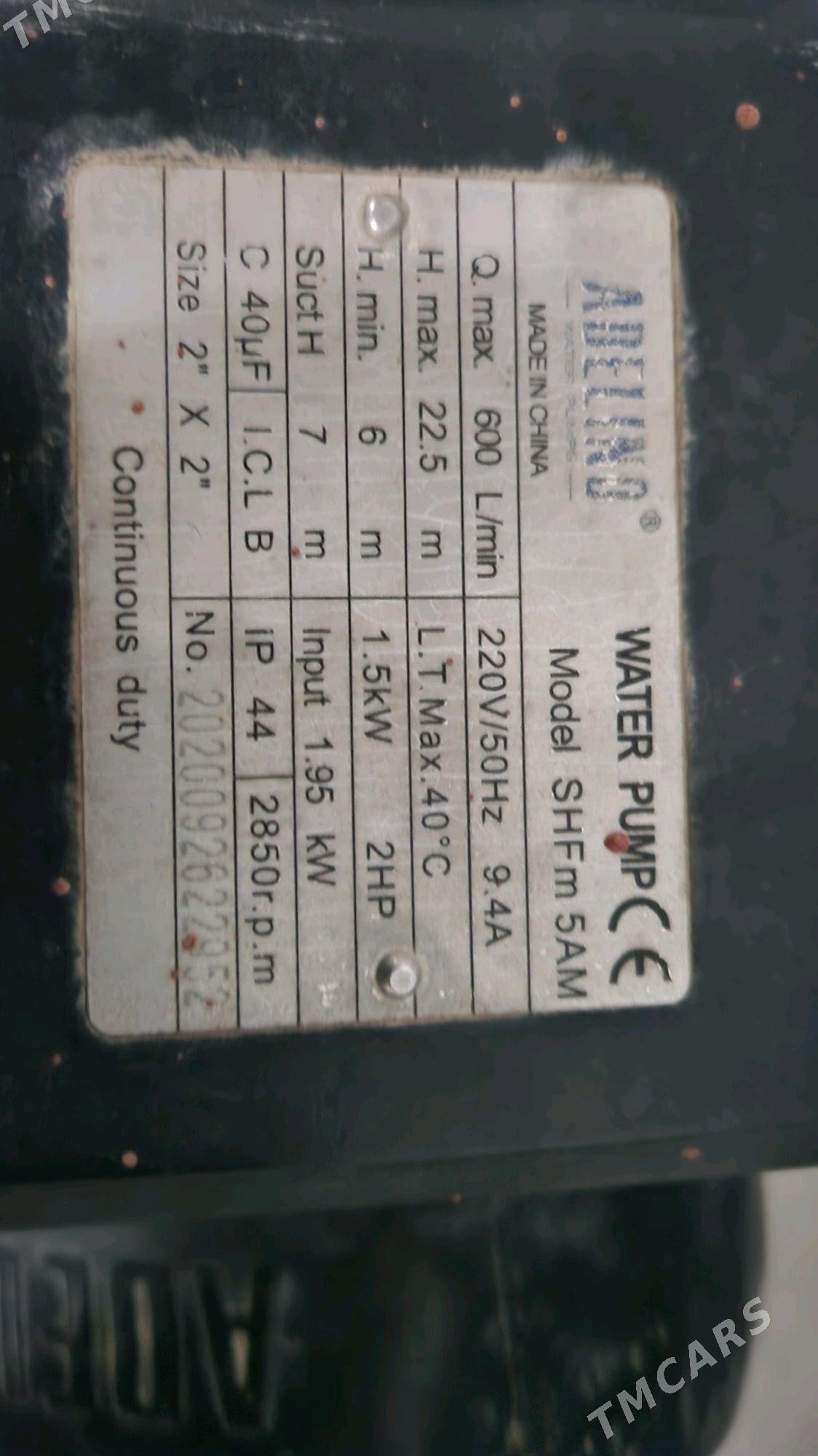 сув насос - Байрамали - img 2