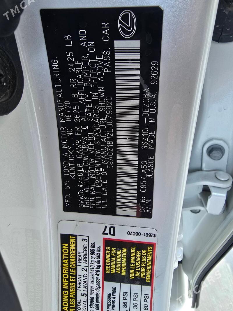 Lexus ES 350 2021 - 540 000 TMT - Mary - img 10