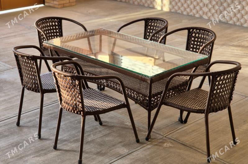 6 adamlyk Stol Stul Стол Стул - Aşgabat - img 1