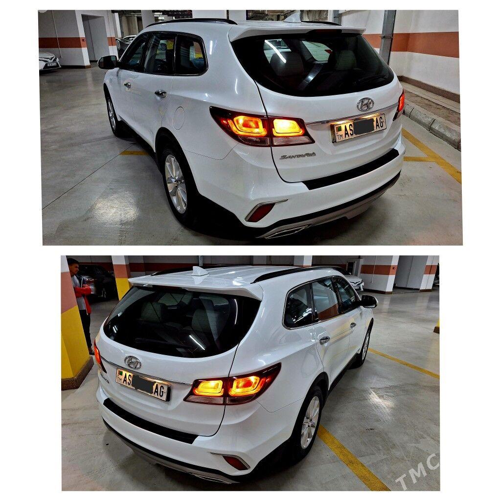 Hyundai Santa Fe 2017 - 310 000 TMT - Kim raýon - img 4