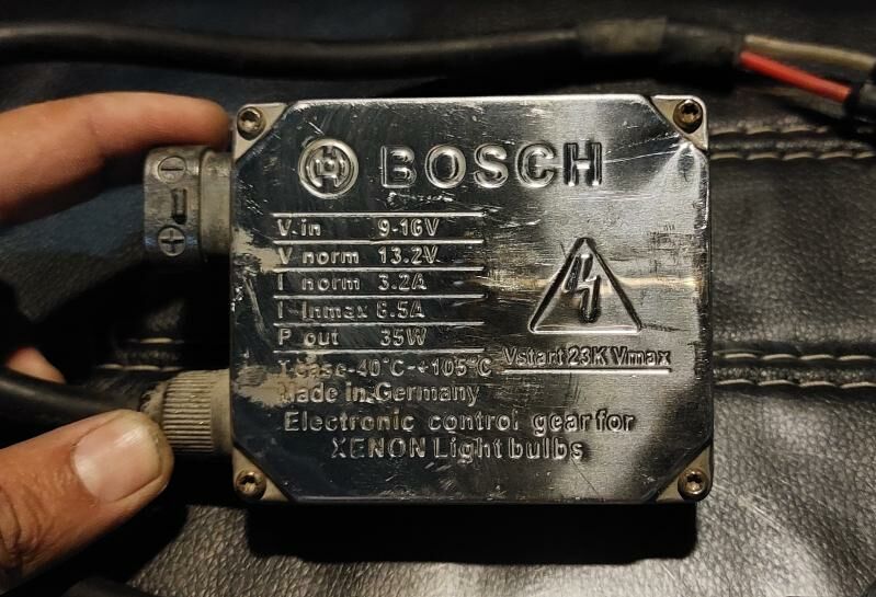Xenon blok "BOSCH" 35W 80 TMT - 5 мкр - img 2