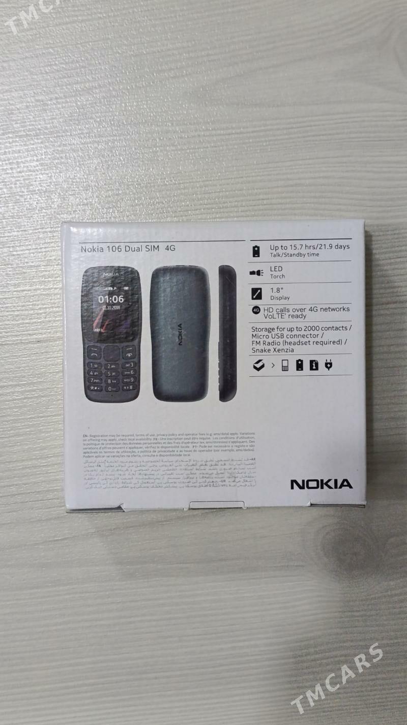 Nokia 106 4g Paket - Ашхабад - img 2