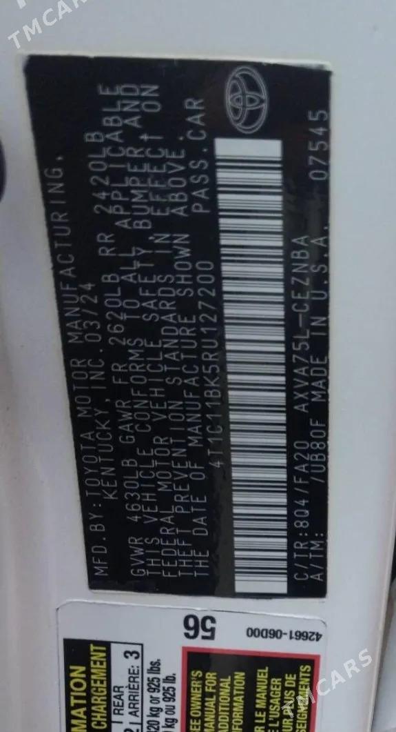 Toyota Camry 2024 - 360 000 TMT - "Altyn Asyr" Gündogar bazary (Jygyllyk) - img 3