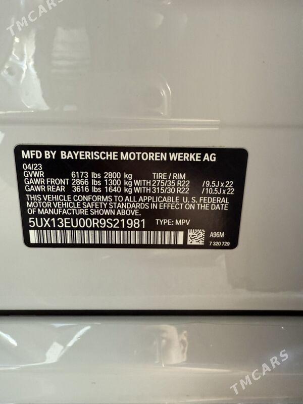 BMW X5 2023 - 1 400 000 TMT - Ашхабад - img 10