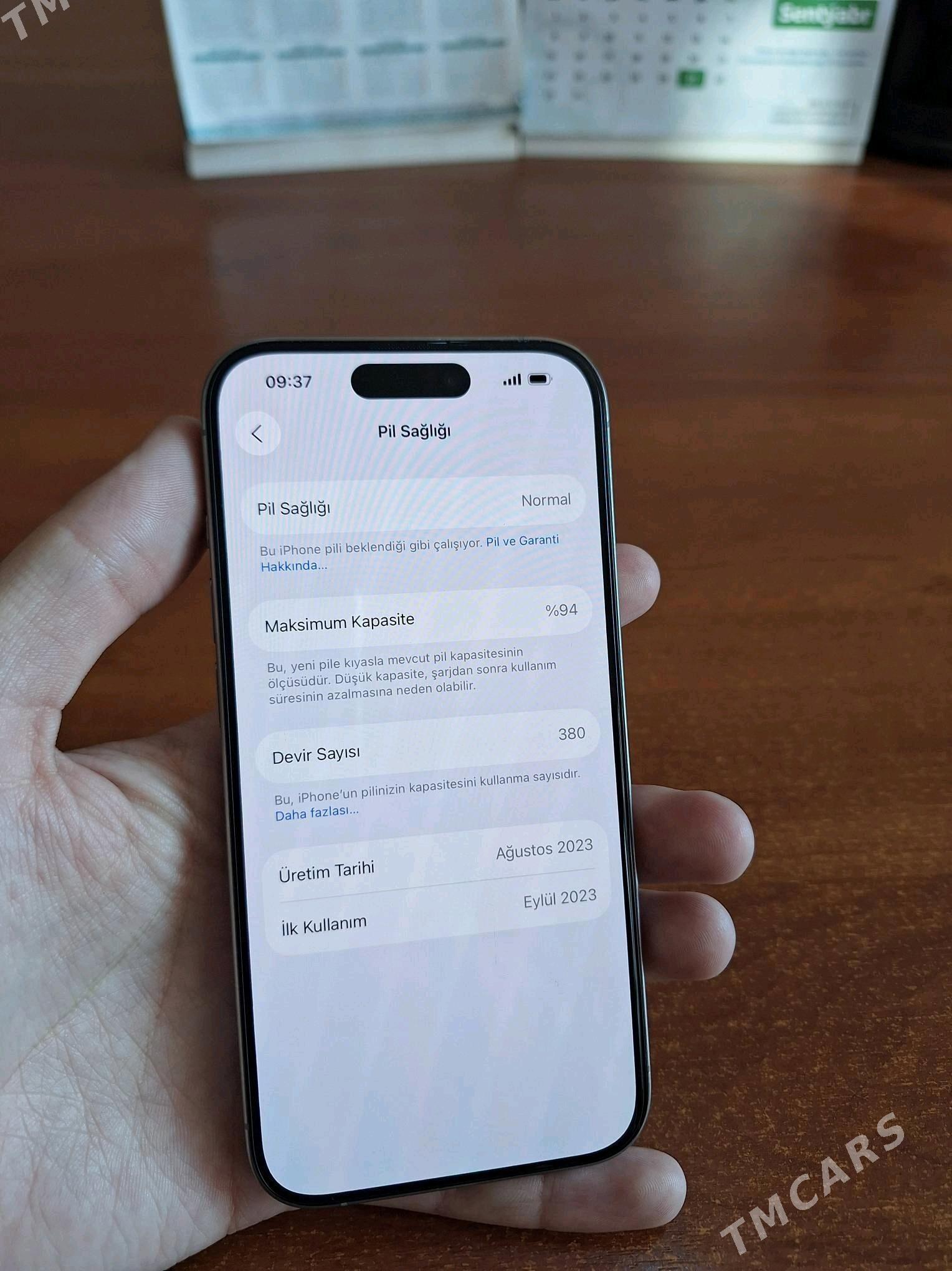 iphone 15 pro 256gb - Балканабат - img 3