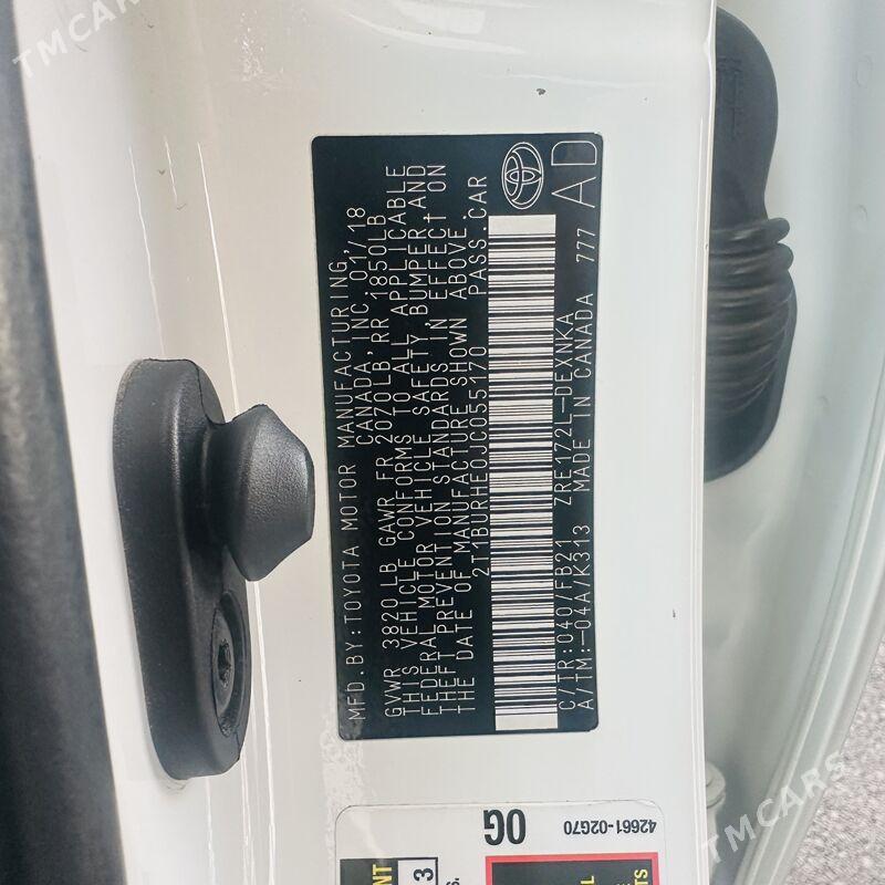 Toyota Corolla 2018 - 218 000 TMT - Ашхабад - img 6