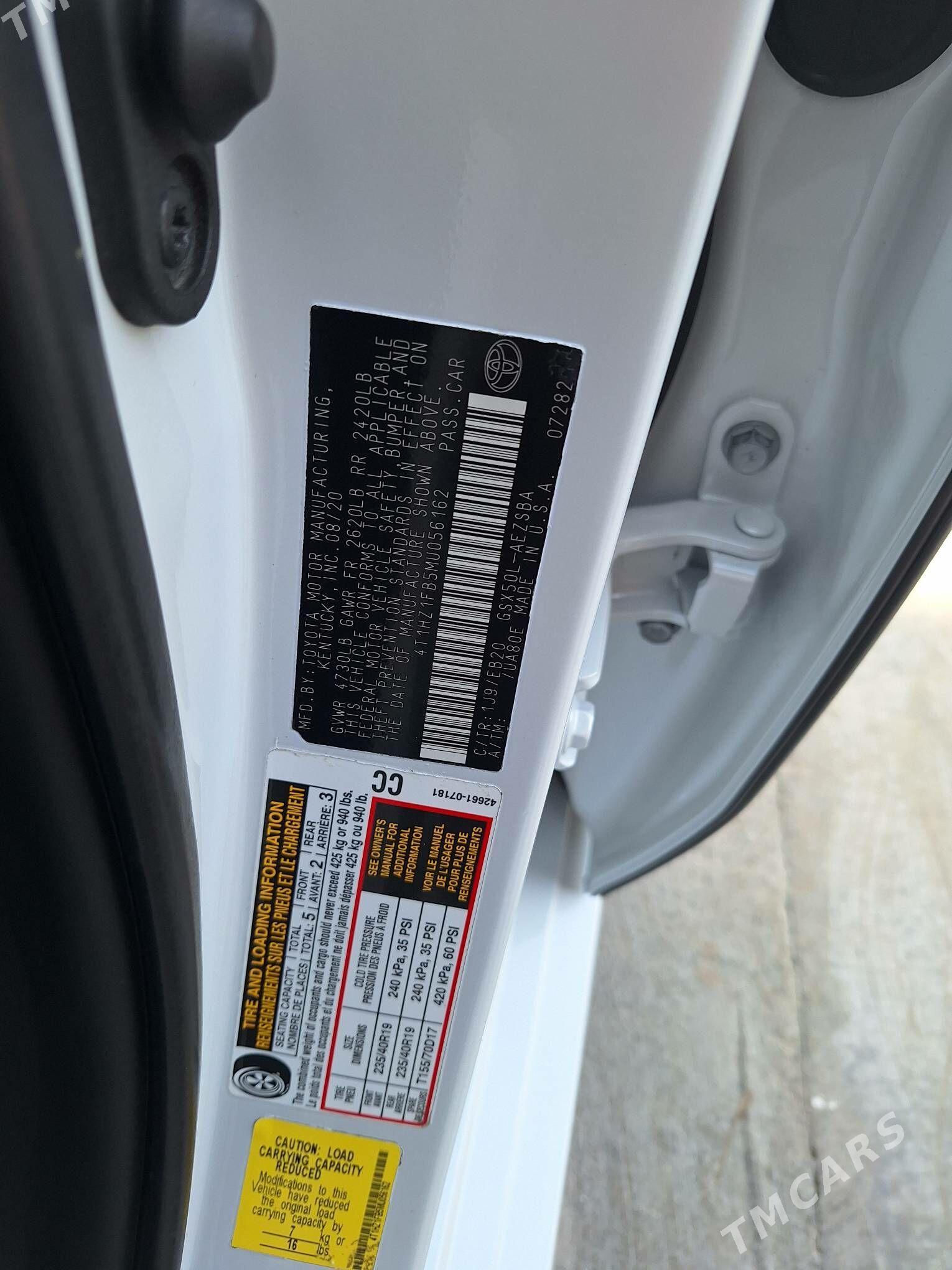 Toyota Avalon 2021 - 400 000 TMT - Серахс - img 6