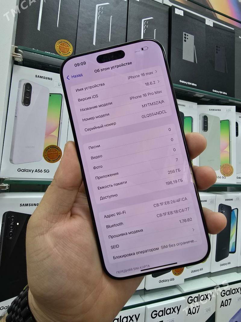 iPhone 16 pro Max 256gb 95% ZA - Aşgabat - img 3