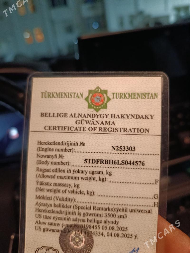 Toyota Highlander 2020 - 520 000 TMT - Ашхабад - img 8