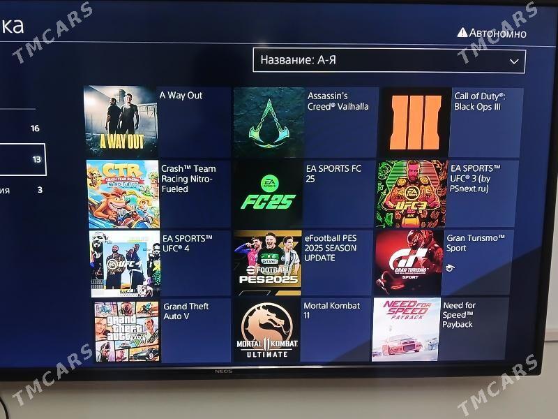 playstation 4 slim 1TB ps4 - Aşgabat - img 2