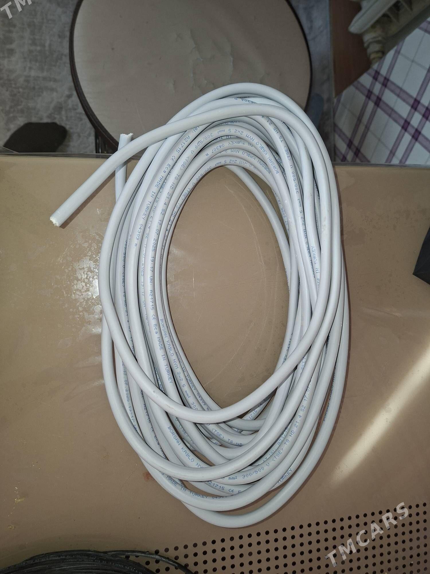 Kabel 2x2.5 yumshak gaty - Ашхабад - img 5