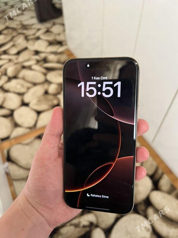 iphone 16 pro max 100% 256 - Aşgabat - img 4