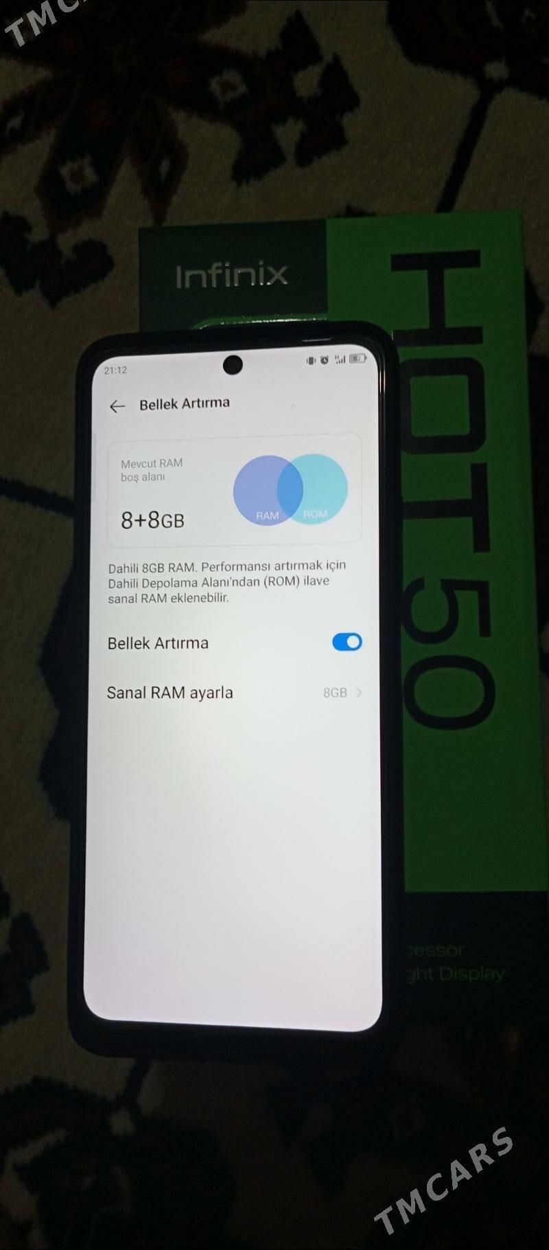 İnfinx Hot 50 - Мургап - img 4