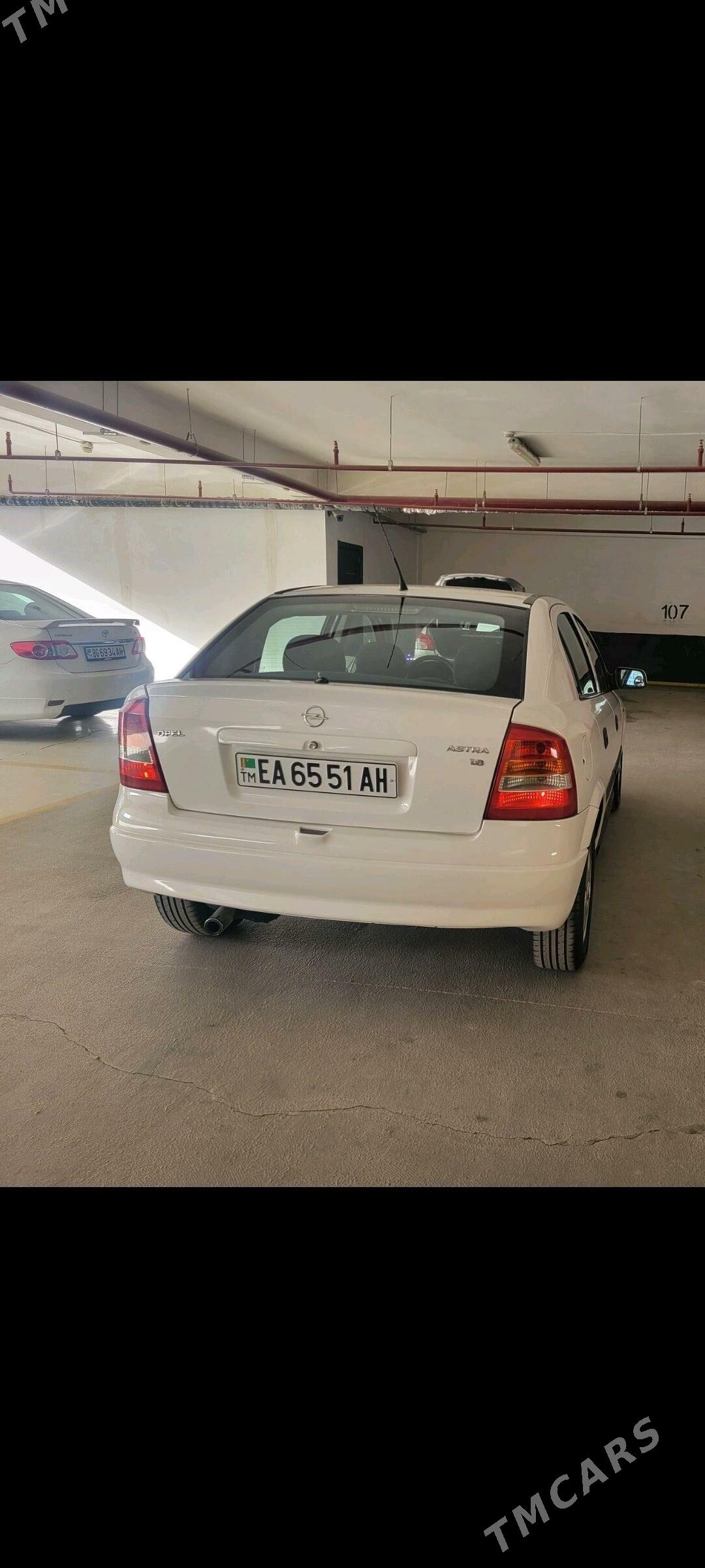 Opel Astra 2002 - 99 000 TMT - Ашхабад - img 7