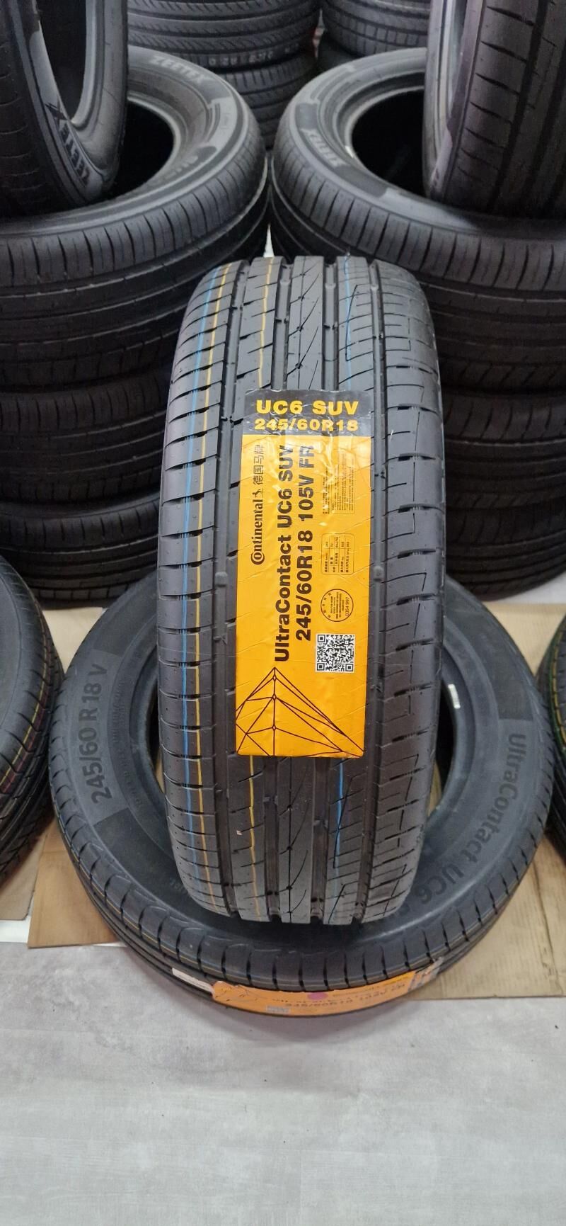 Teker Continental 245/60/18 2025ÝYL ✅️ - Ак-Бугдайский этрап - img 1