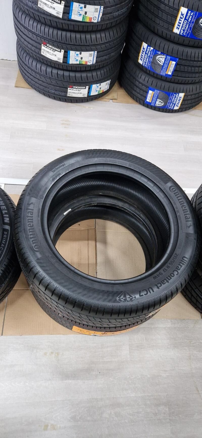 Teker Continental 215/55/17 2025ÝYL ✅️ - Ак-Бугдайский этрап - img 2