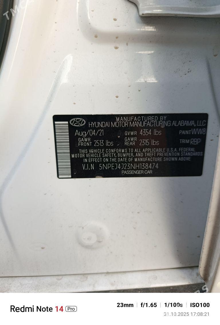 Hyundai Sonata 2021 - 260 000 TMT - Mary - img 7