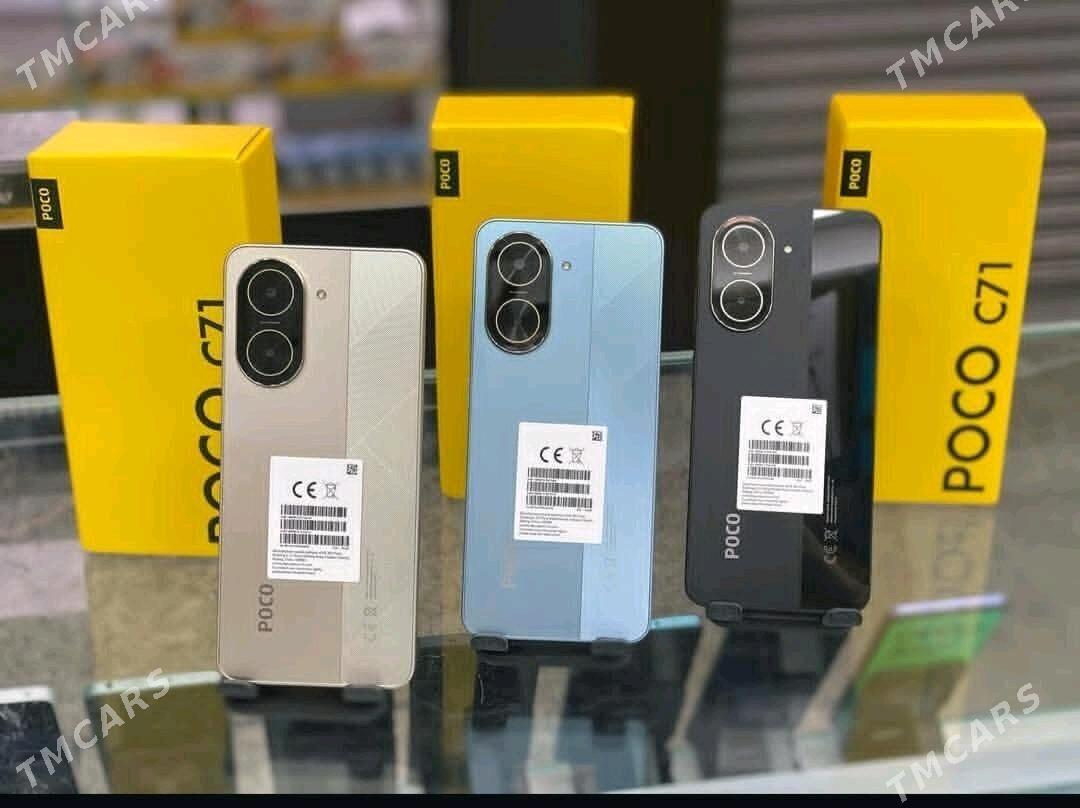 POCO C71 PAKET 4/128 - Мары - img 2