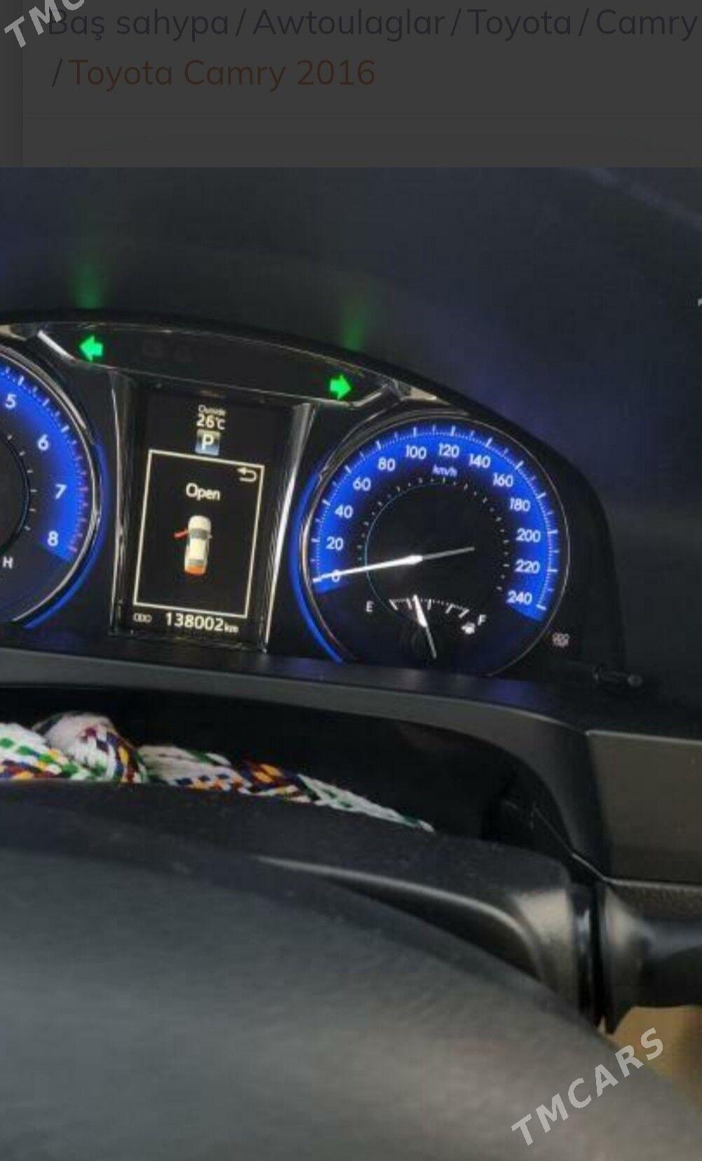 Toyota Camry 2016 - 400 000 TMT - Ашхабад - img 6