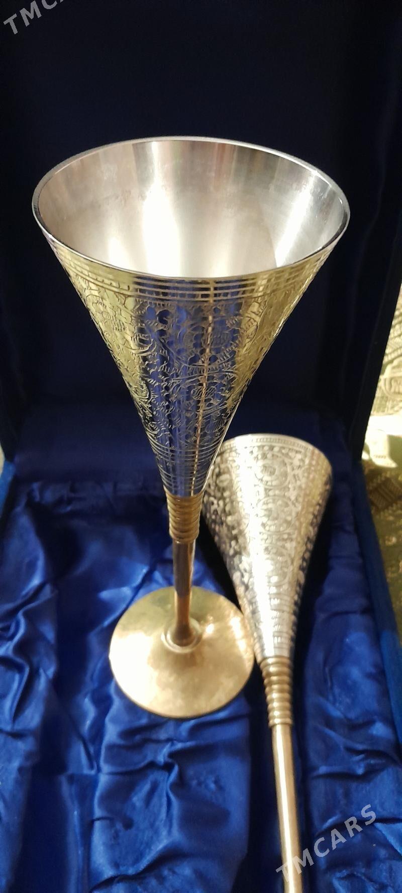 Фужеры из латуни/Bürünç bokal - Ким район - img 2