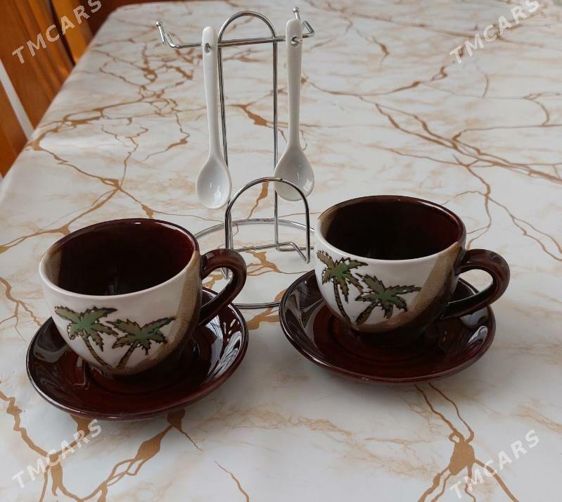 Продаётся  кофейный сервиз - Туркменбаши - img 1