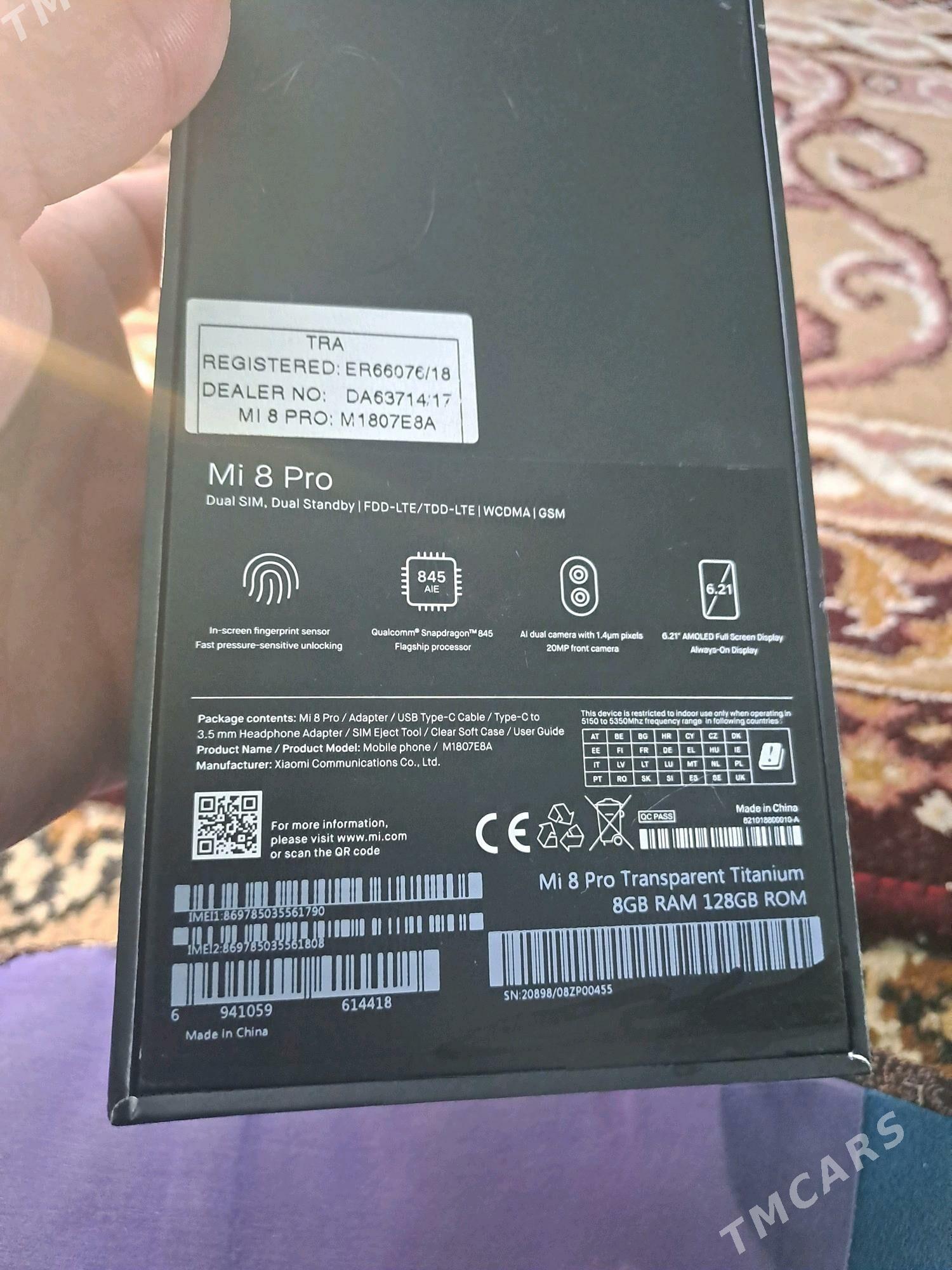 Mi8pro 8/128 abmen - Бахарден - img 5