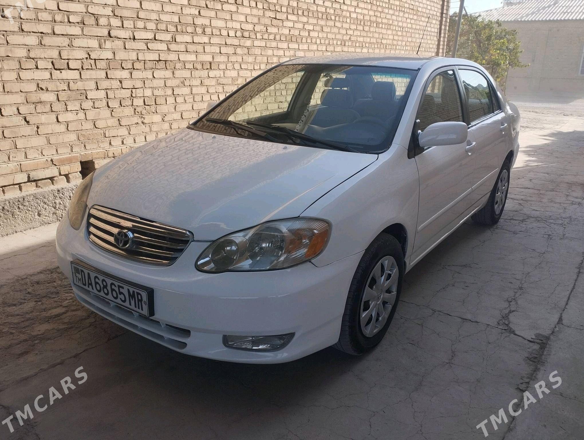 Toyota Corolla 2003 - 99 000 TMT - Мары - img 1