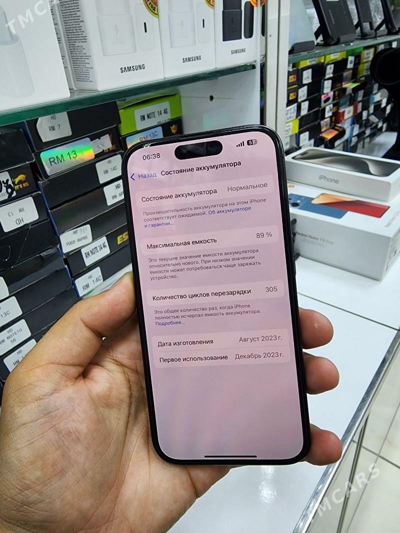 iphone 15pro max🤍 - Ашхабад - img 3